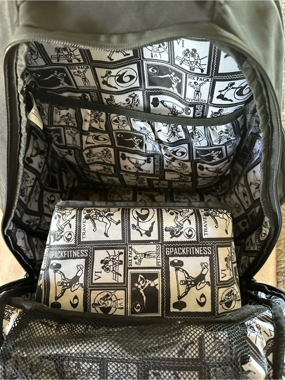 Six Pack Fitness Versatile Meal Storage Backpack